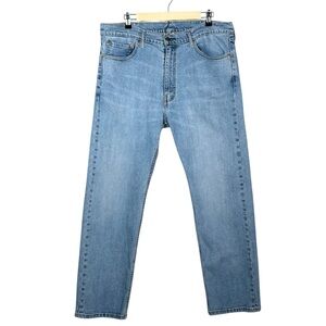 LEVI’S 505 Regular Fit Light Wash Jeans 38x29
